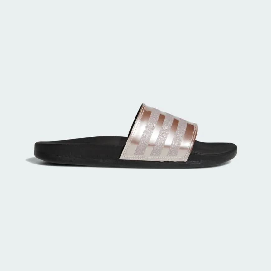 Adidas Adilette Comfort Women Swim Slippers Grey/Black