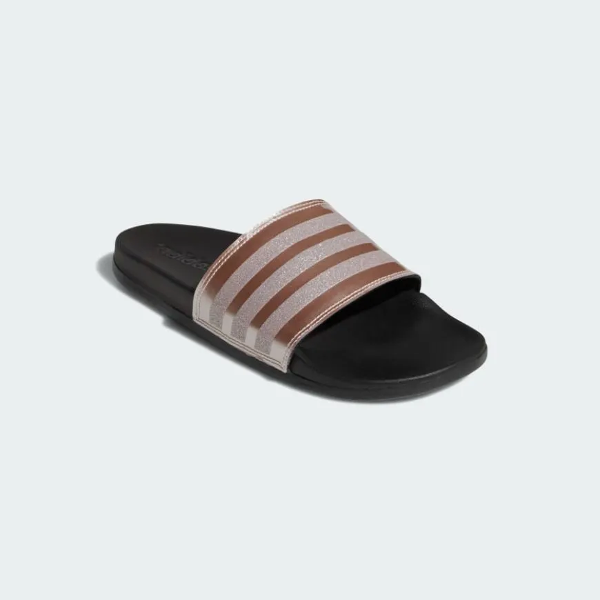 Adidas Adilette Comfort Women Swim Slippers Grey/Black