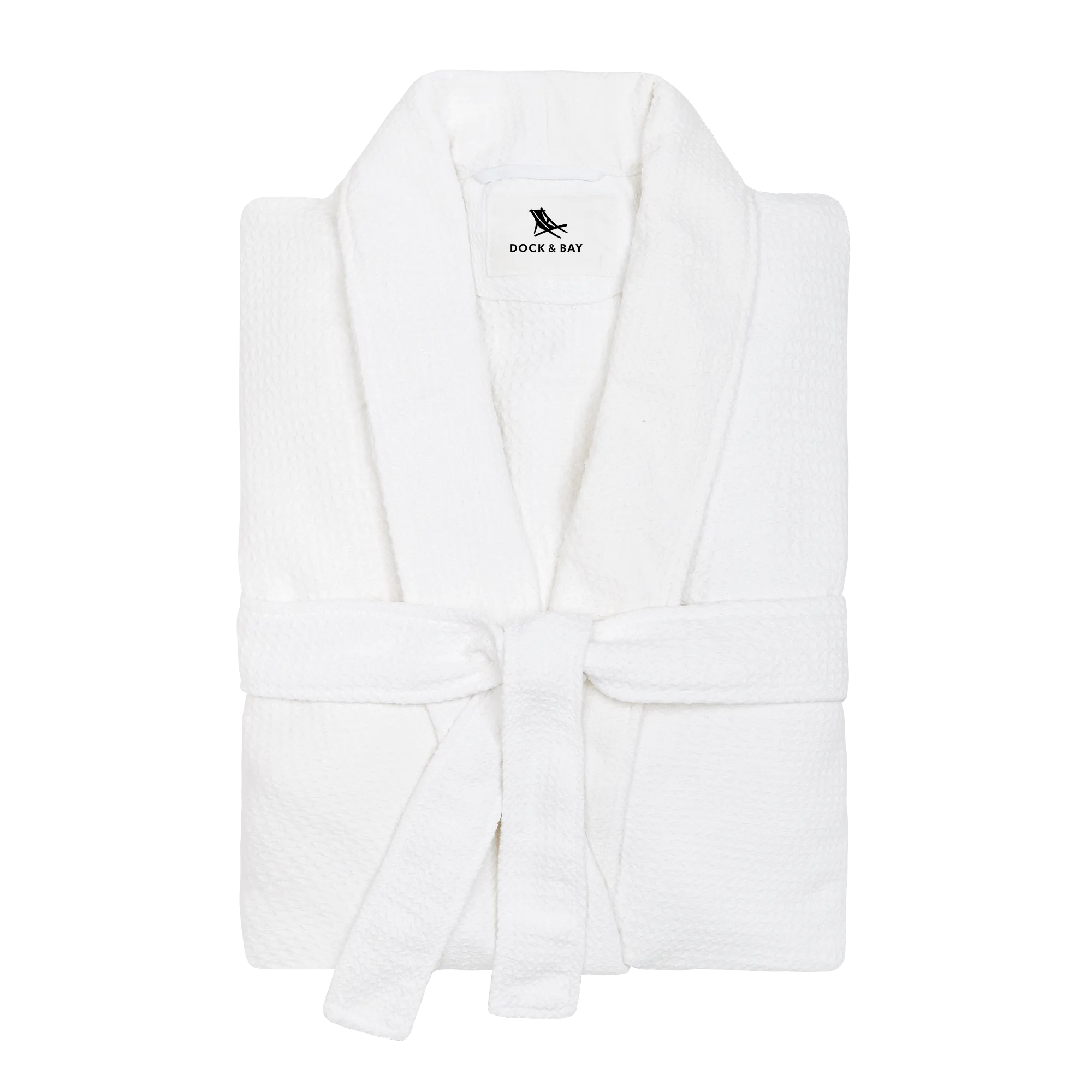 Bath Robe Set - Crystal White
