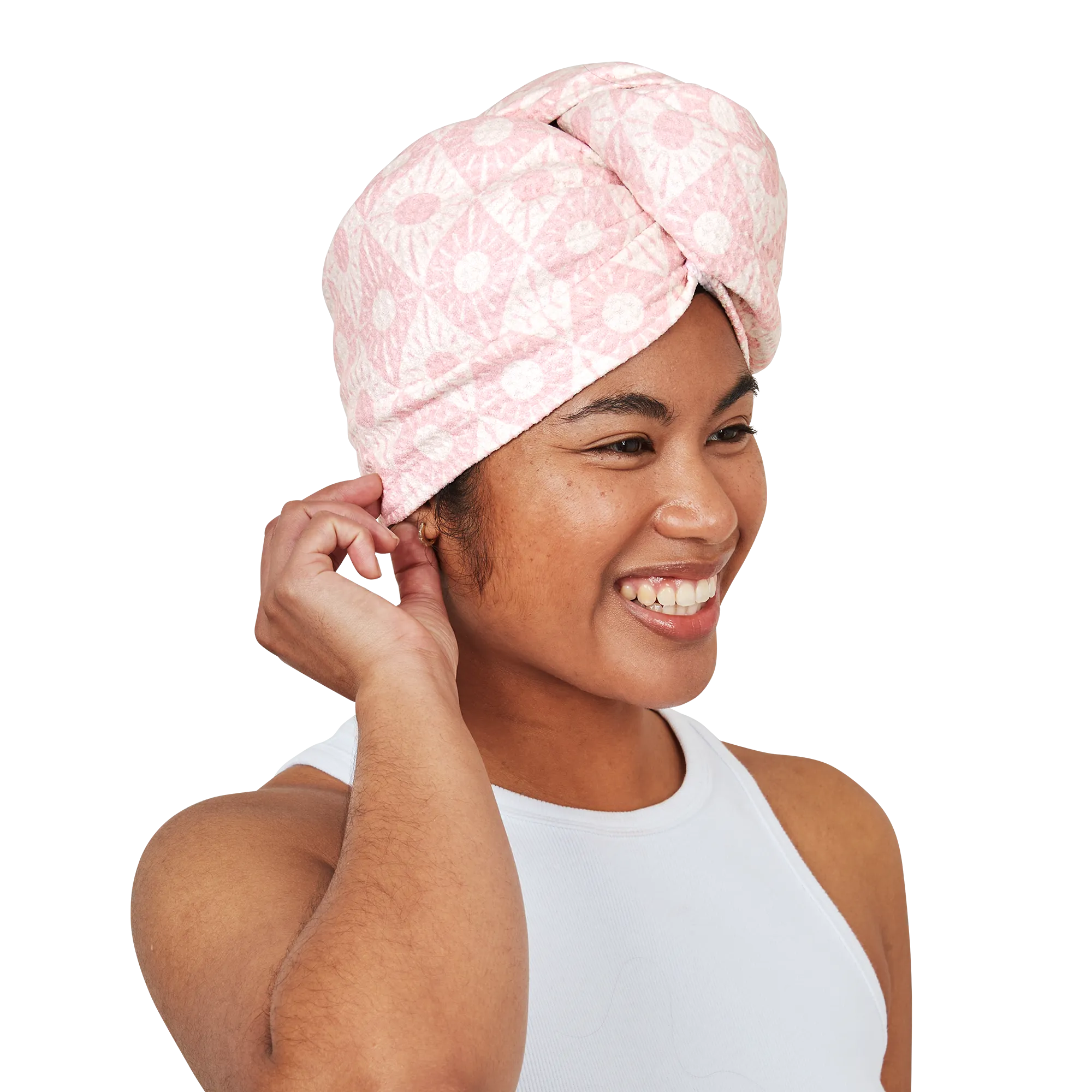 Bath Robe Set - Diamond Pink