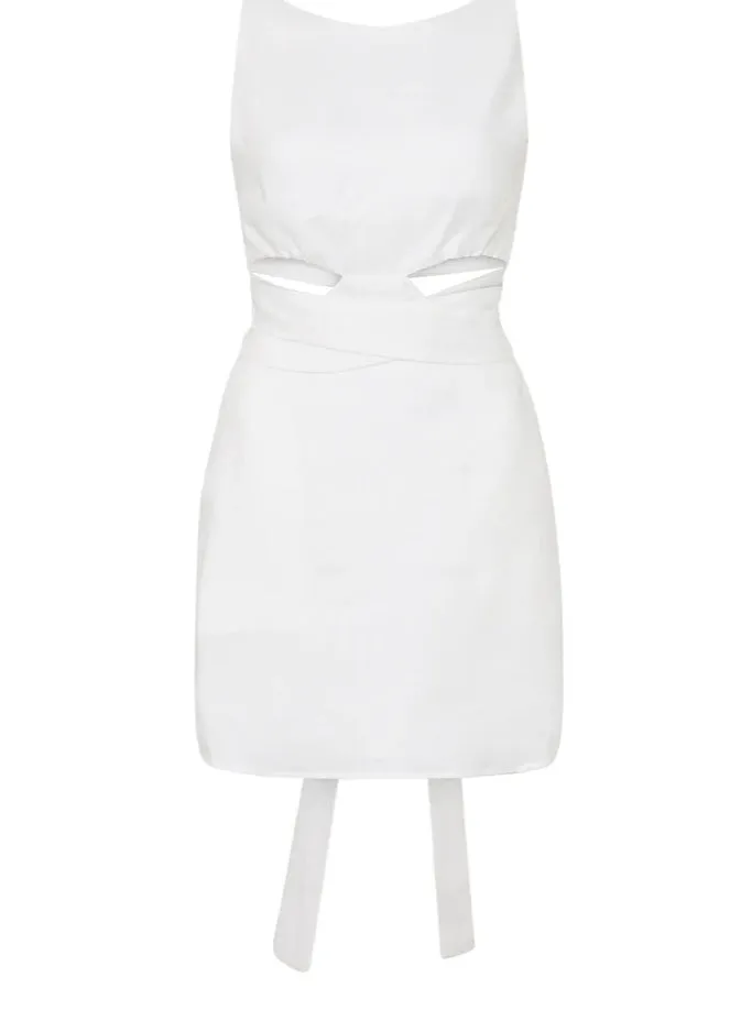 BONDI BORN~ Santiago linen dress