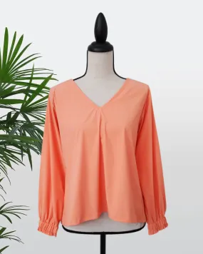 Bryce Long Sleeves Cotton Top