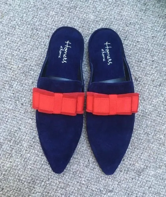 Cecelia Suede Slippers (In stock, 3-day dispatch)