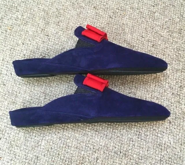 Cecelia Suede Slippers (In stock, 3-day dispatch)