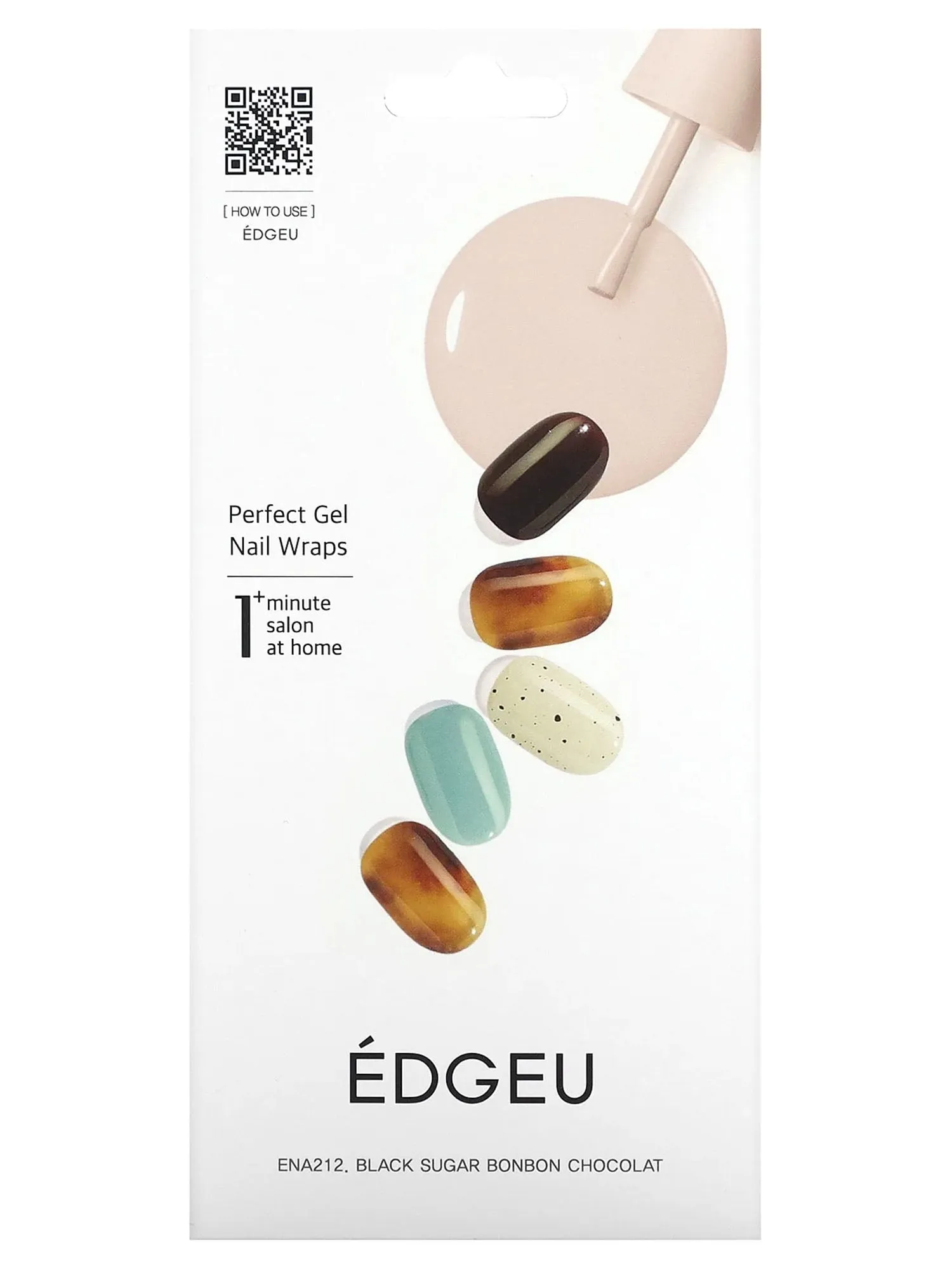 Edegu Sugar Bonbon Chocolate Nail Wrap - Brands We Love