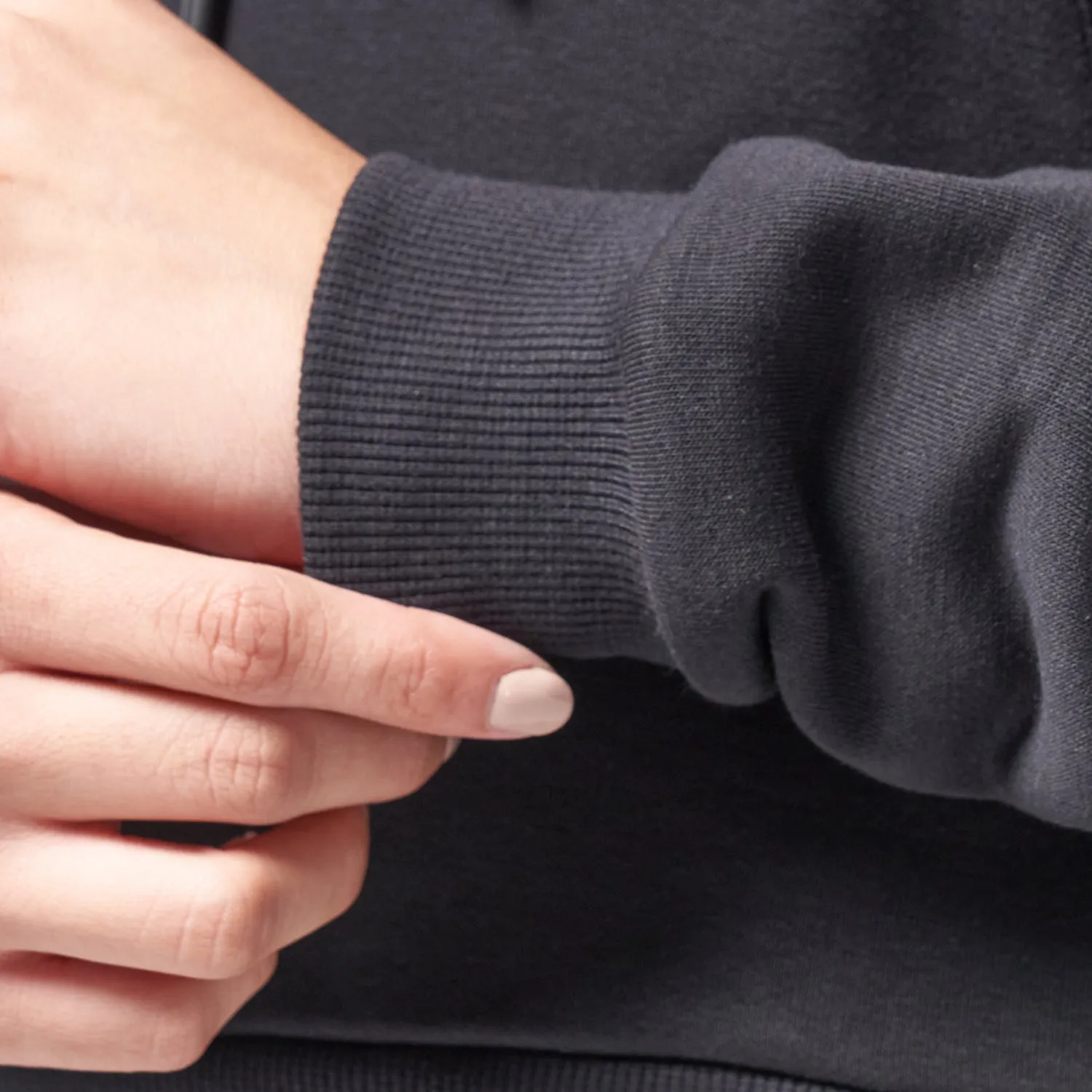 Essential Warm Up Hoodie - Black