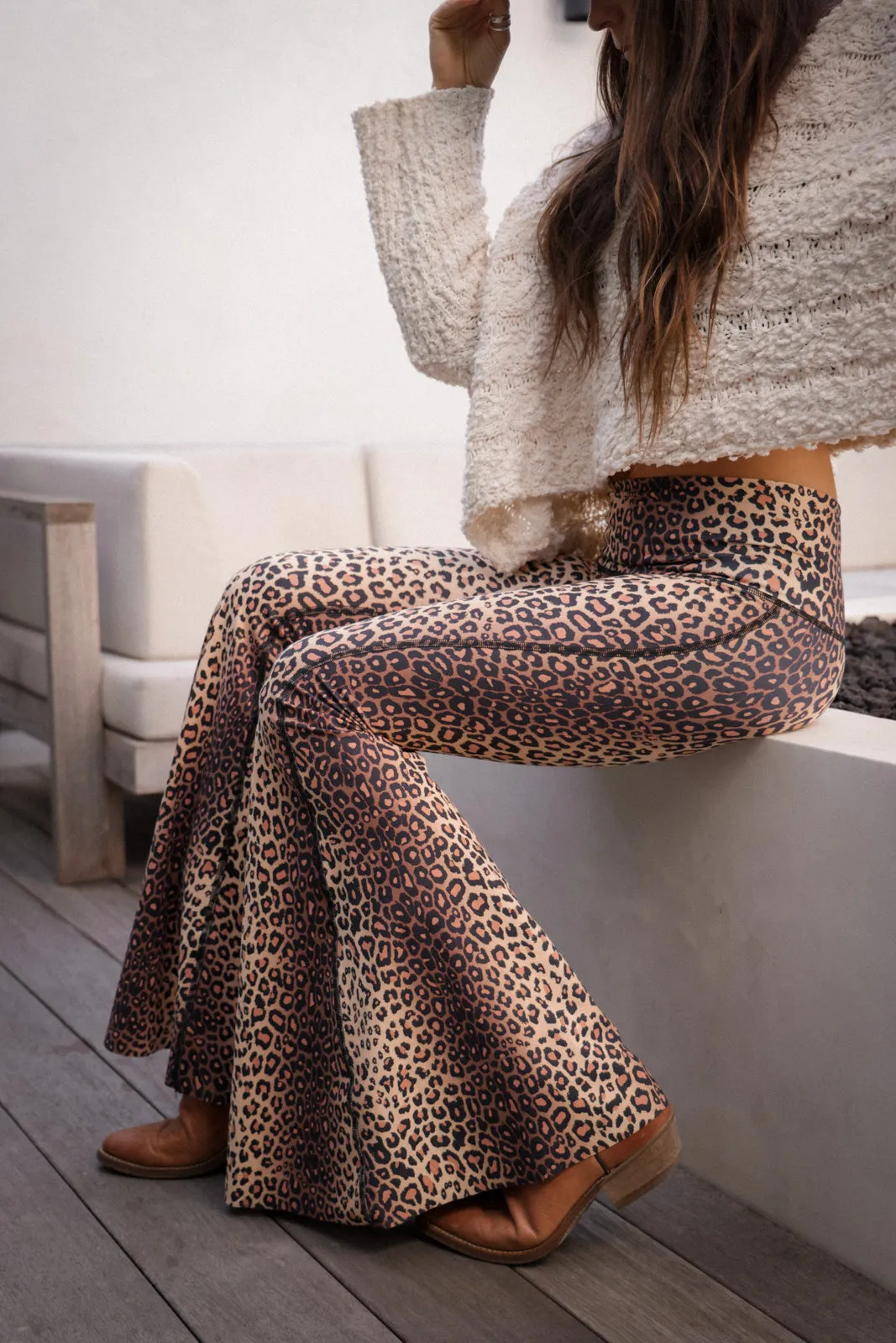 Golden Cat Long Bell Bottom *Waitlist