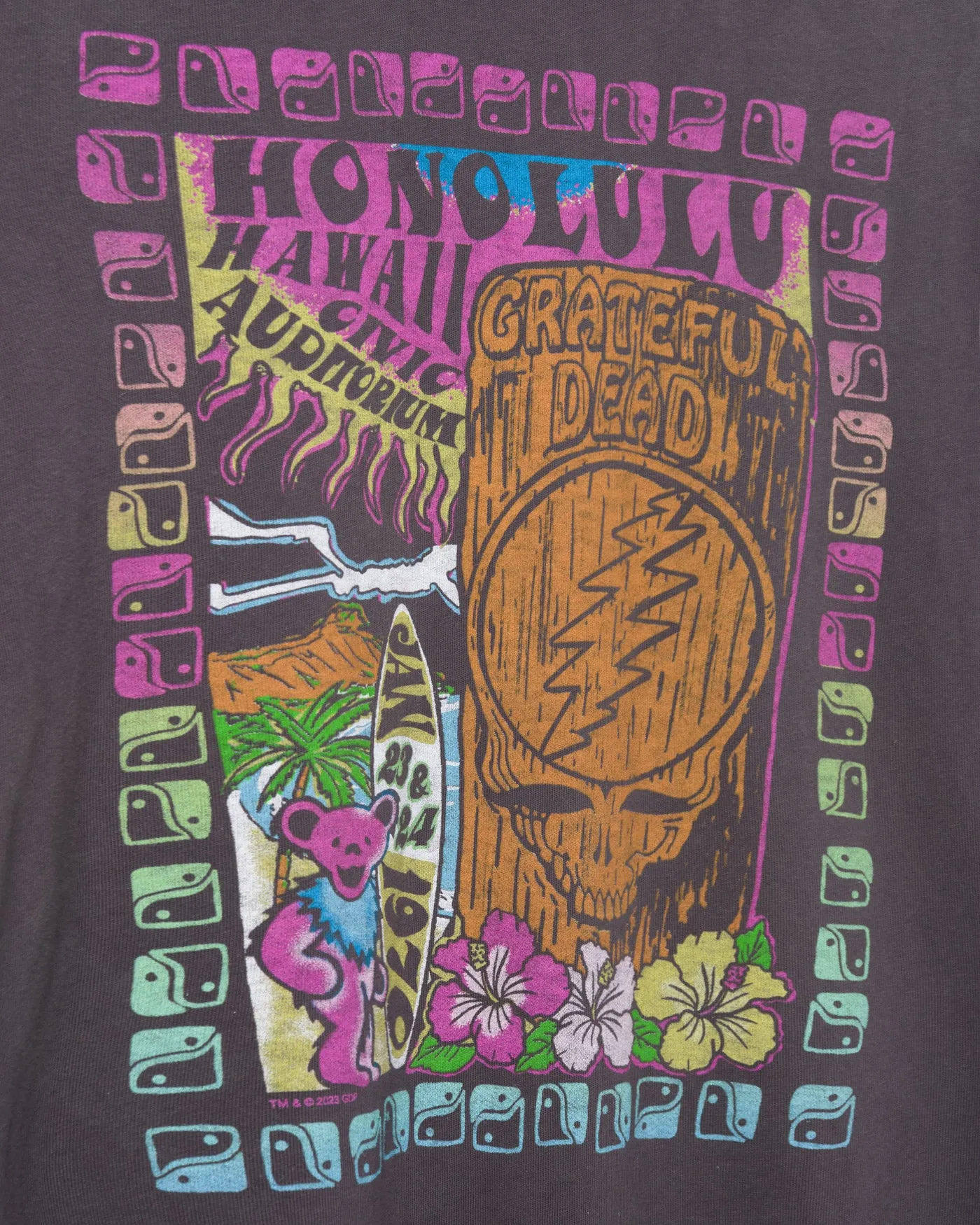 Grateful Dead Tiki Vintage Tee