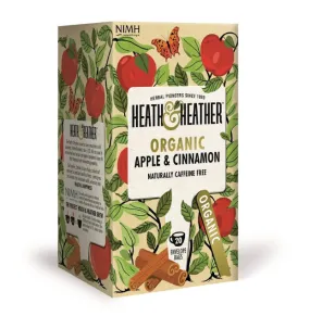 Heath & Heather Organic Apple & Cinnamon Tea - 20 Bags