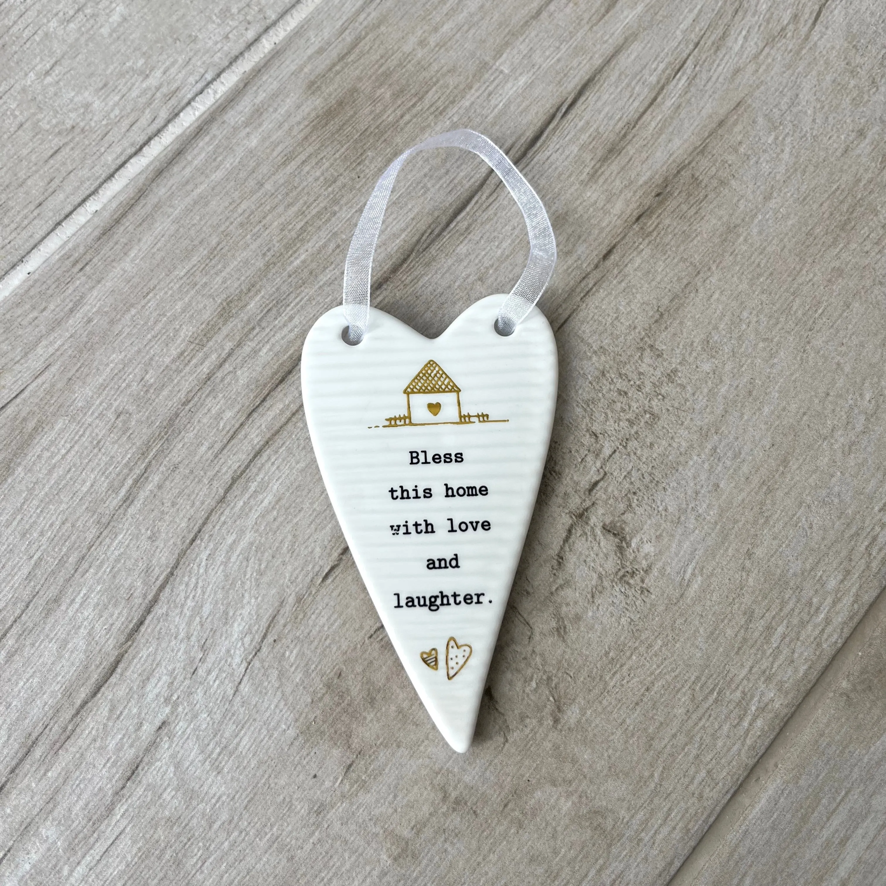 Home Quote Ceramic Heart