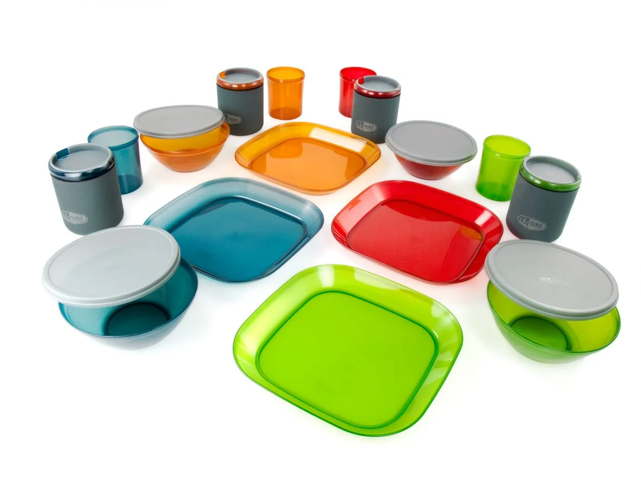 INFINITY 4 PERSON DELUXE TABLESET- MULTICOLOR