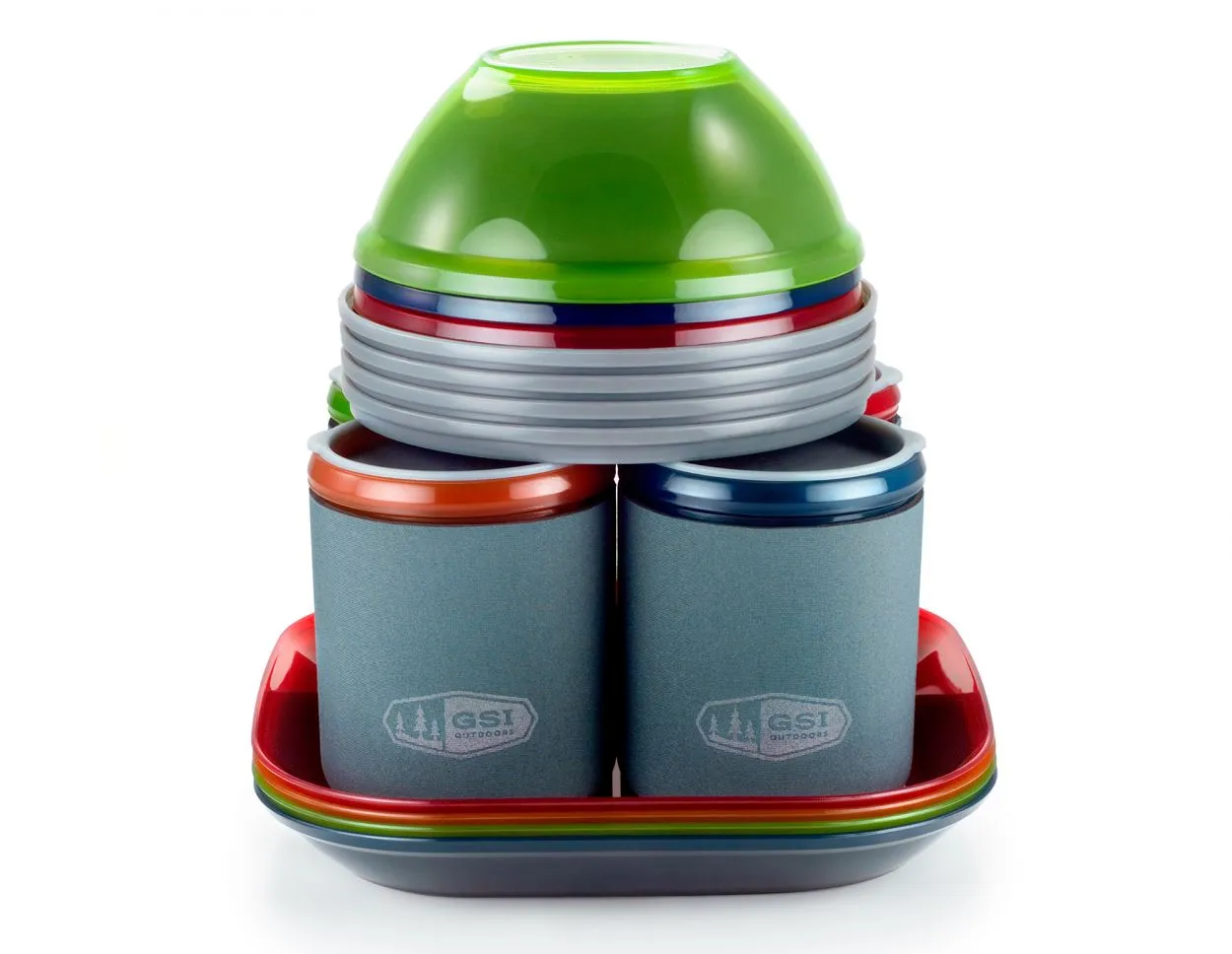 INFINITY 4 PERSON DELUXE TABLESET- MULTICOLOR