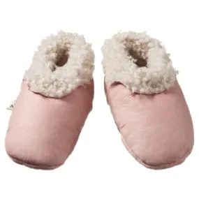 Lambskin Booties - Rosebud