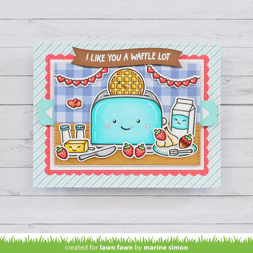 LAWN FAWN: A Waffle Lot | Stamp