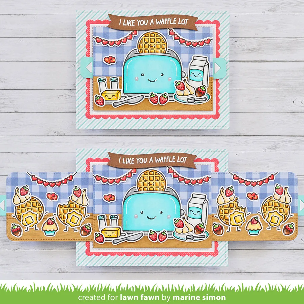 LAWN FAWN: A Waffle Lot | Stamp