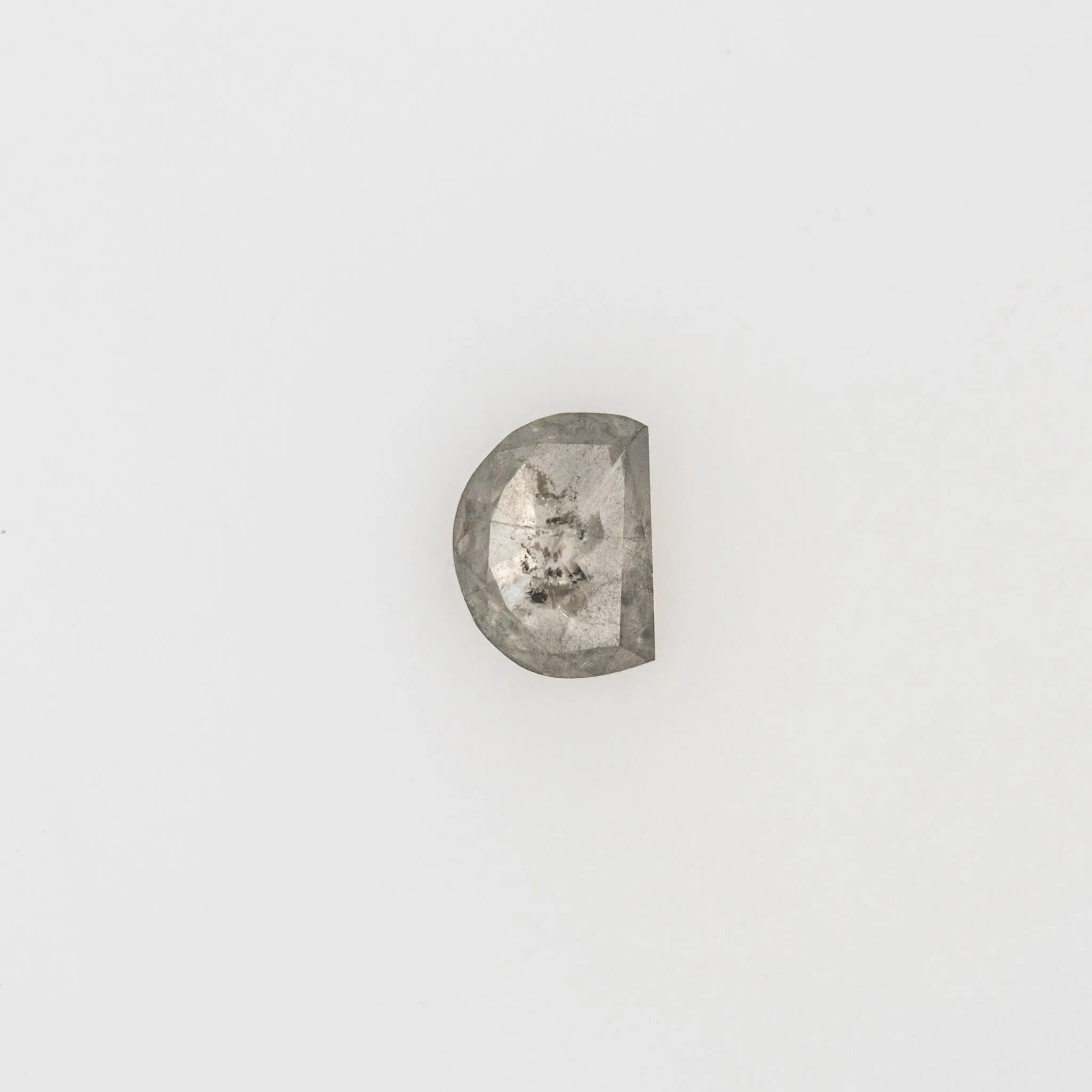 Ld014 Half Moon Salt and Pepper Diamond