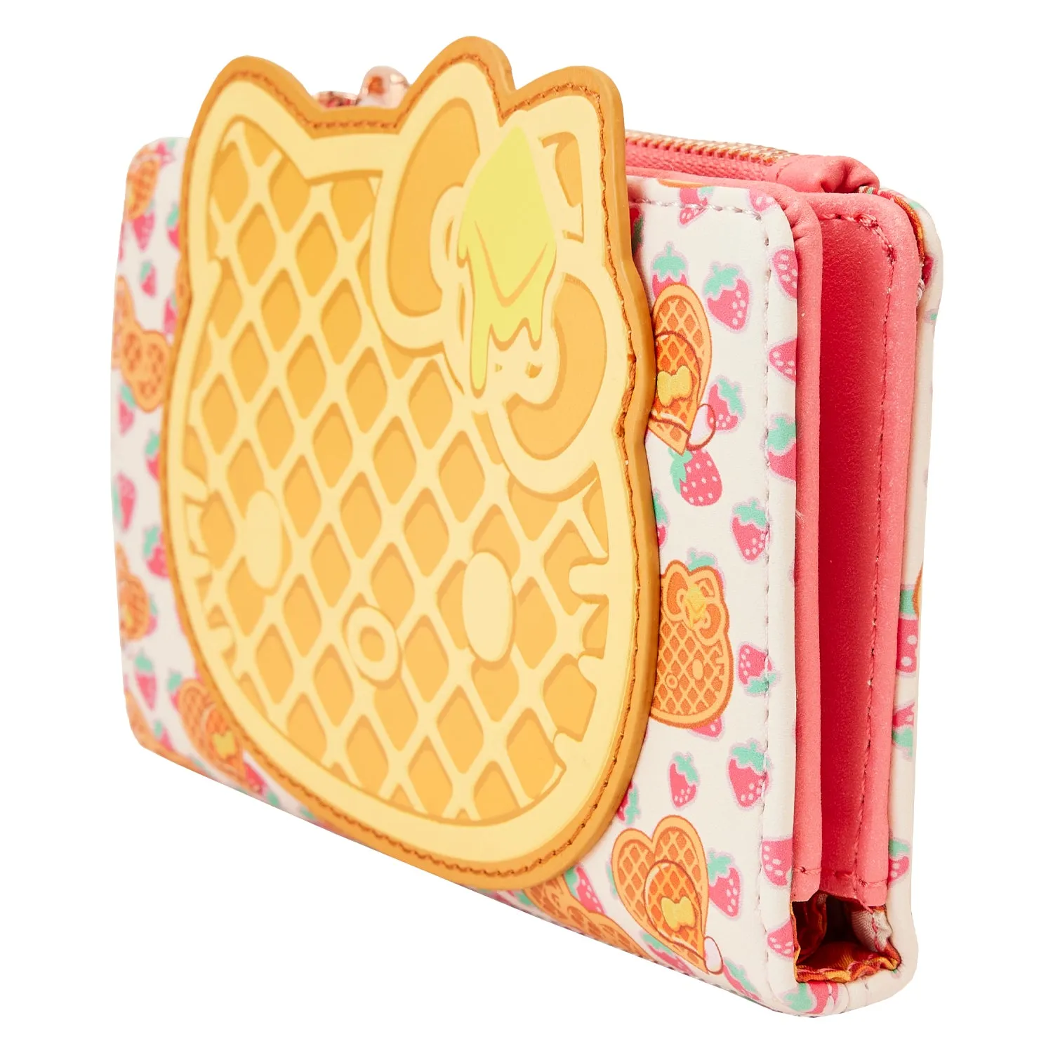 LF Sanrio Hello Kitty Breakfast Waffle Flap Wallet