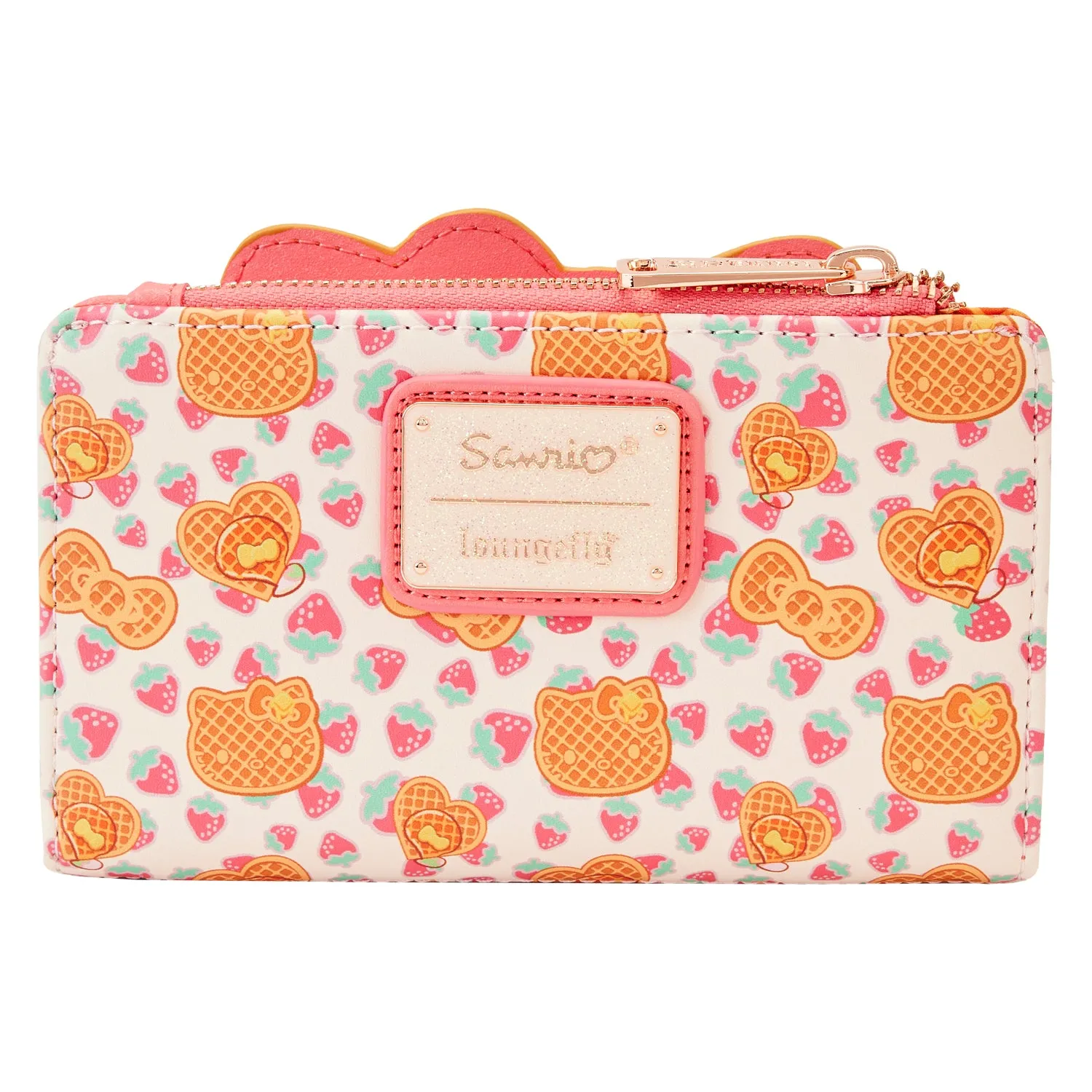 LF Sanrio Hello Kitty Breakfast Waffle Flap Wallet