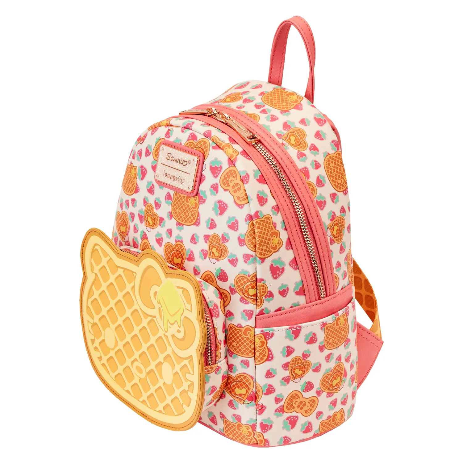LF Sanrio Hello Kitty Breakfast Waffle Mini Backpack
