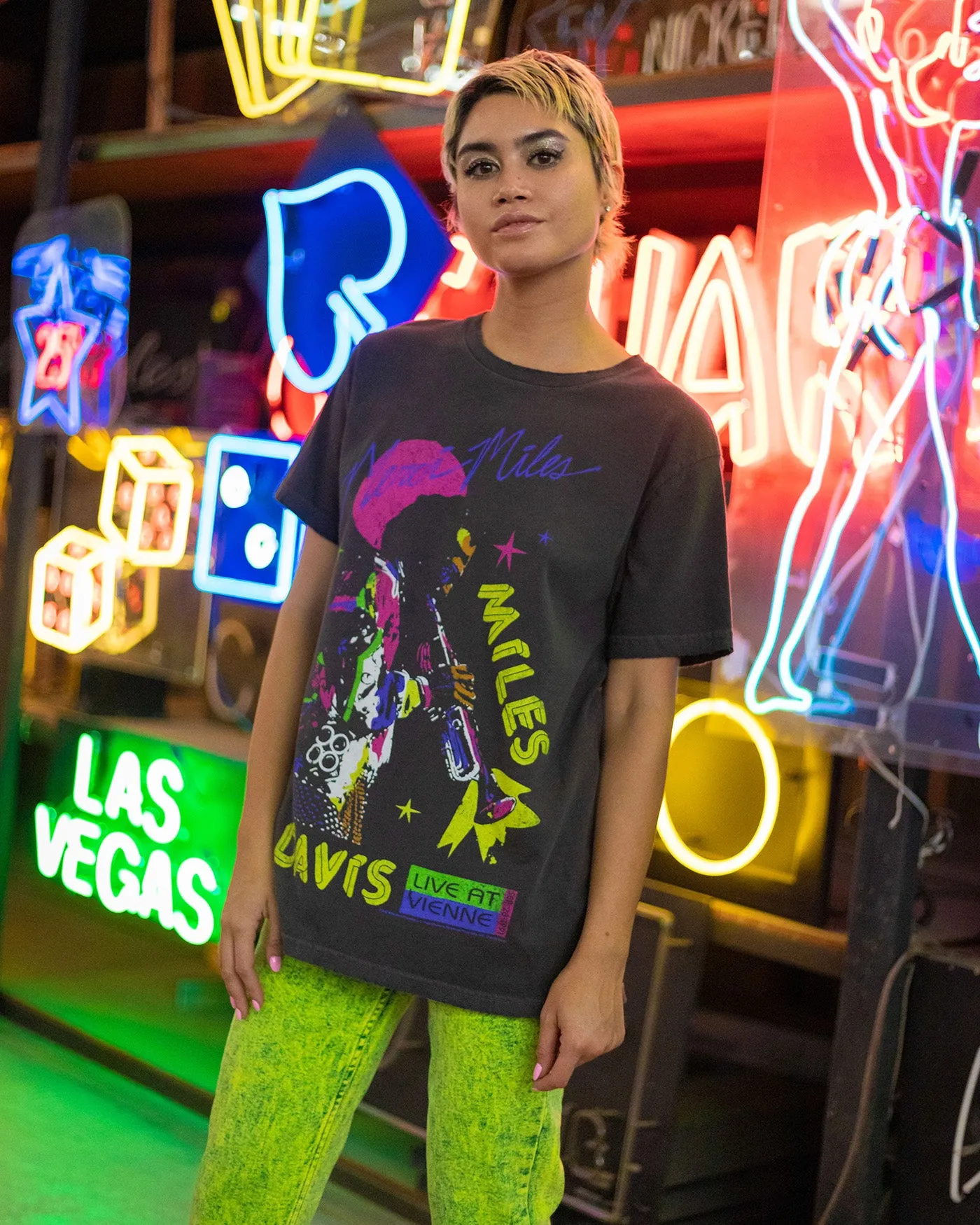 Miles Davis Merci Miles Vintage Tee