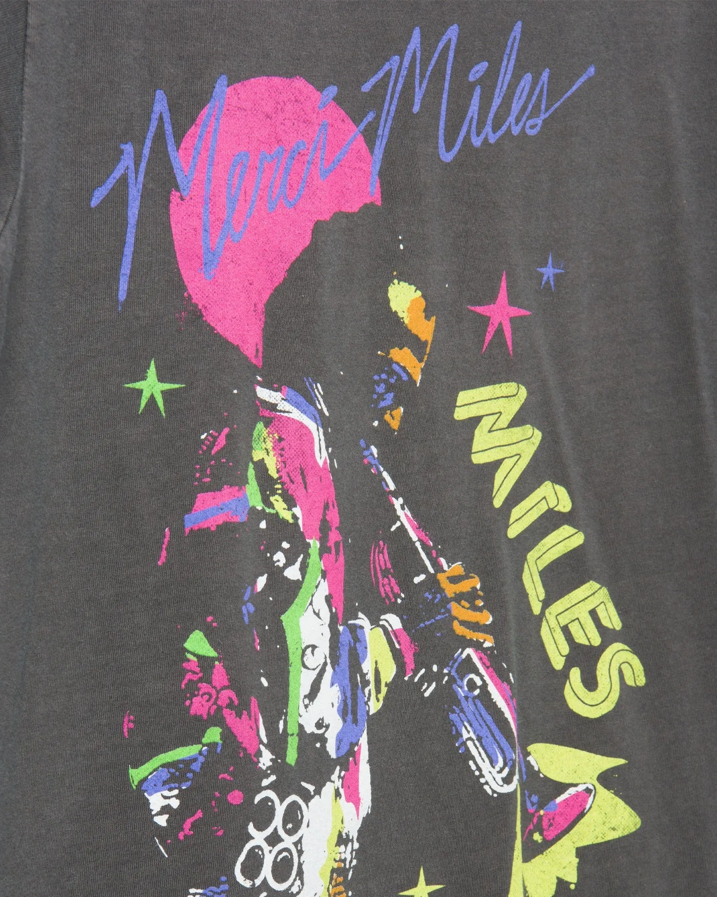 Miles Davis Merci Miles Vintage Tee