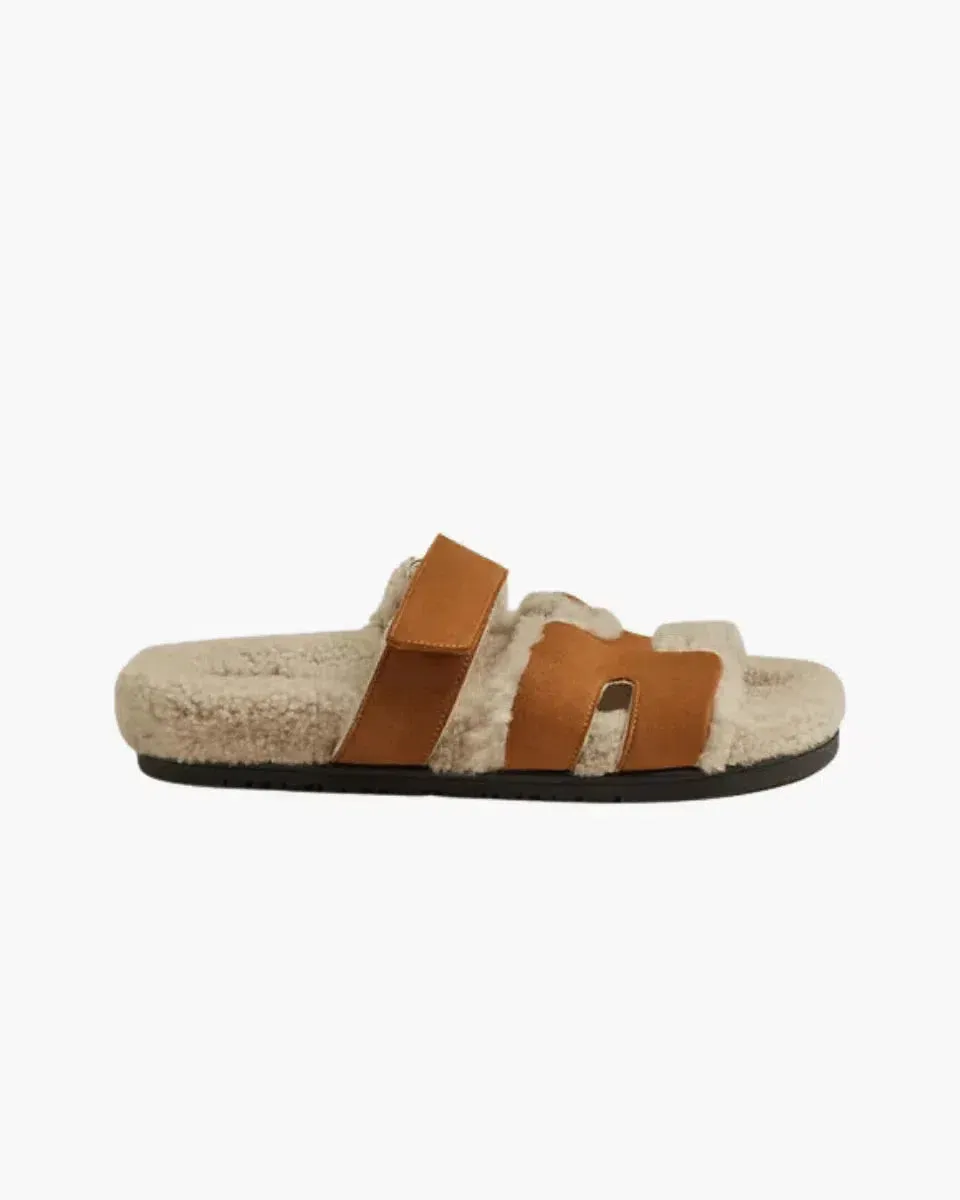 Neve – Faux shearling lining – Warm slippers