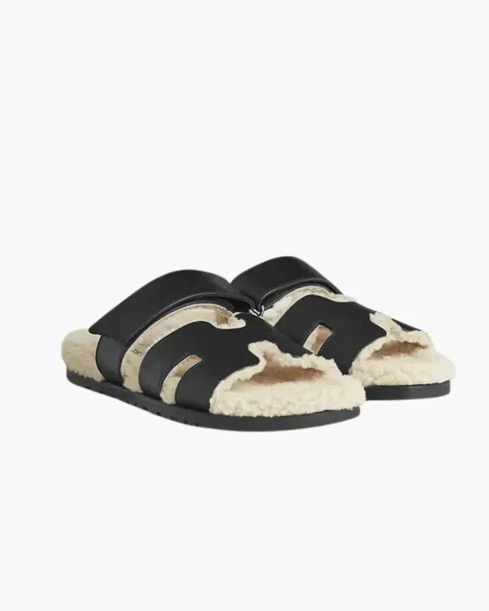 Neve – Faux shearling lining – Warm slippers