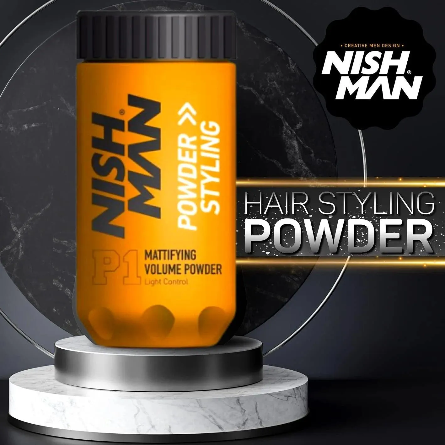Nishman Powder Hair Styling Wax P1