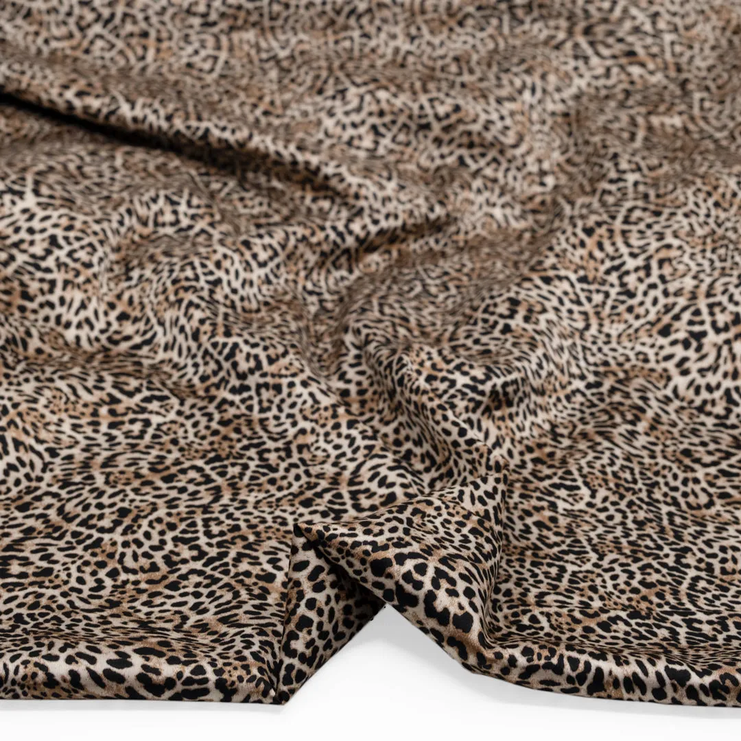 On The Prowl Lightweight Poly Satin - Parchment/Black
