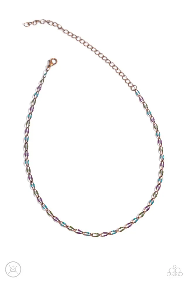 Paparazzi Necklace ~ Admirable Accents - Copper
