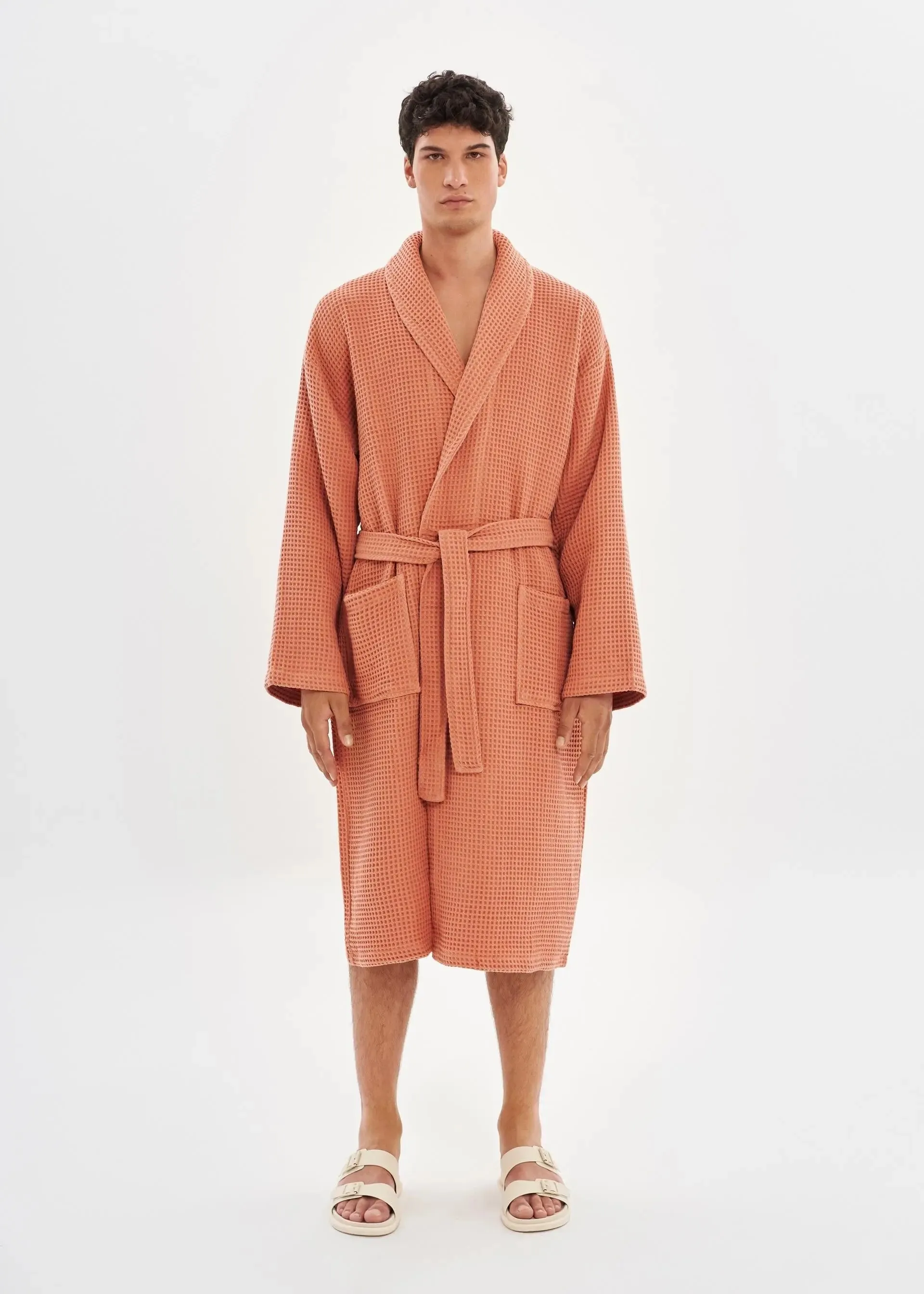 Pomelo Waffle Bathrobe