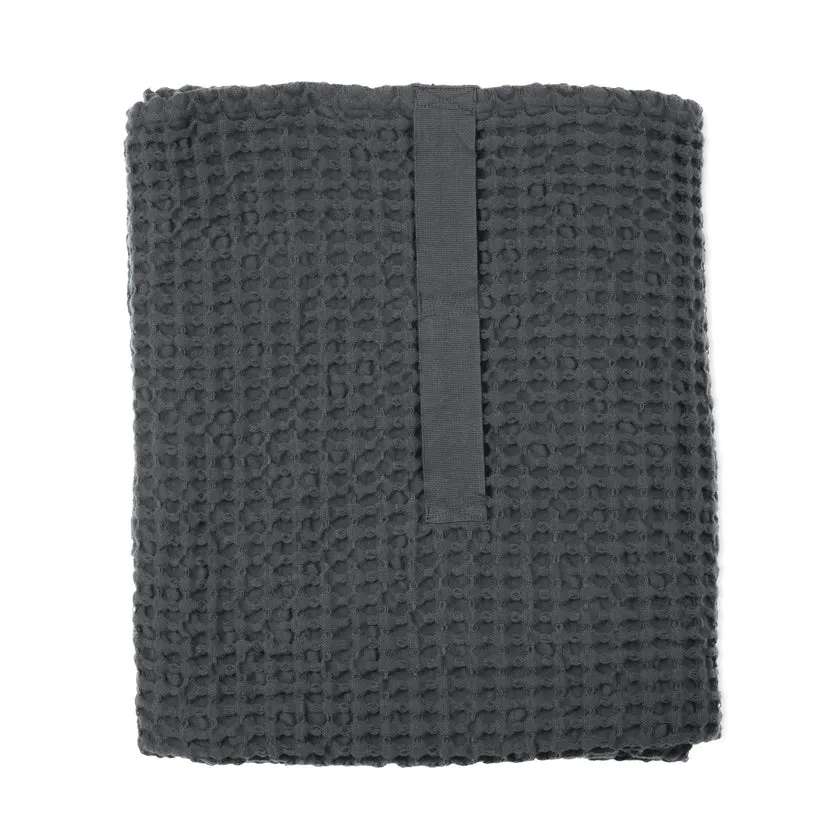 The Organic Company Big Waffle Gift Set Dark Grey