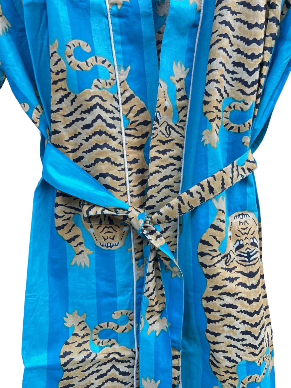 TOURQUISE Animal Print - Kimono Robe